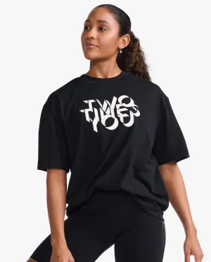Women's Form Boyfriend Tee - Black