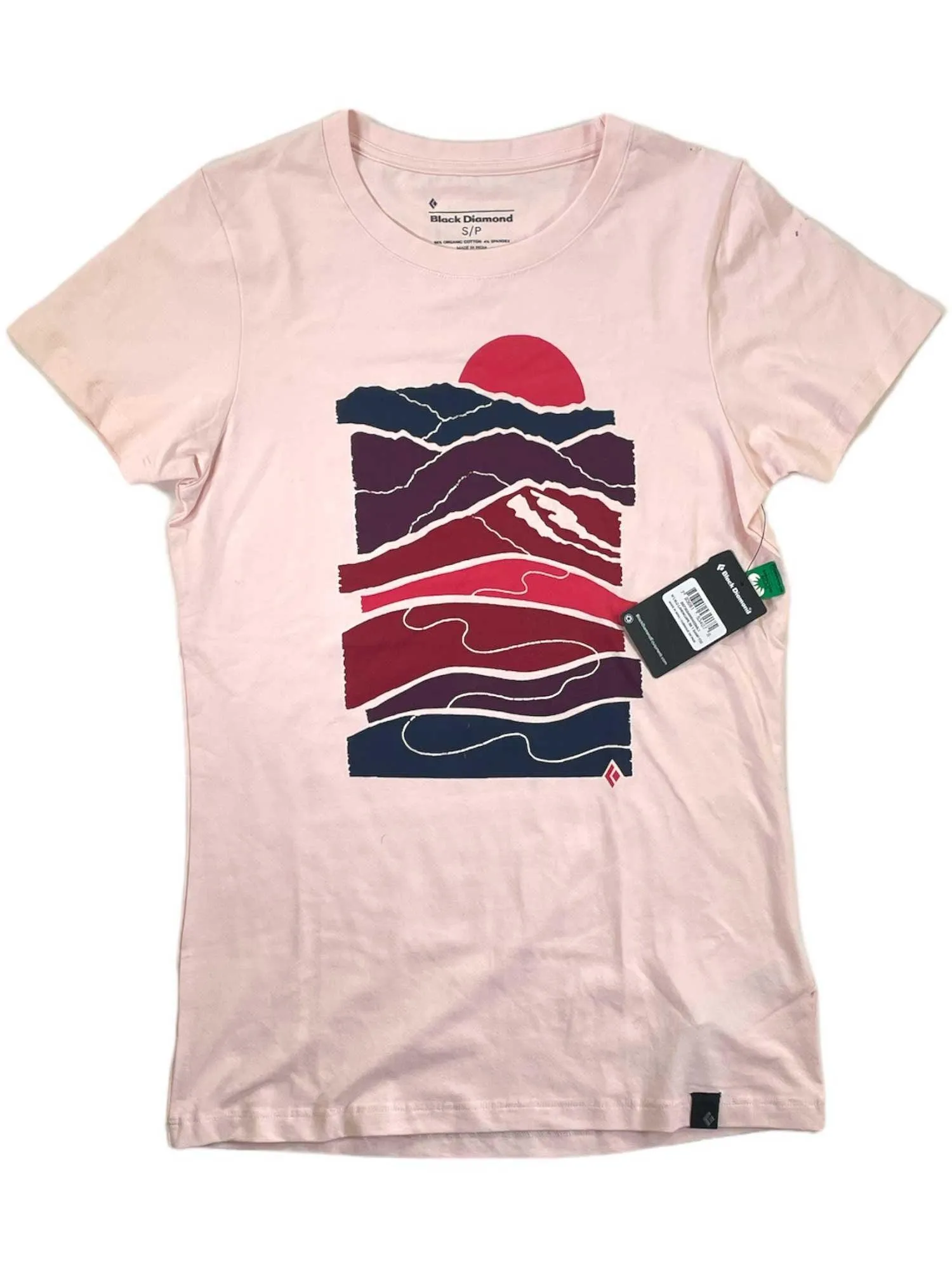 Womens LVLD Landscape Short Sleeve T-Shirt