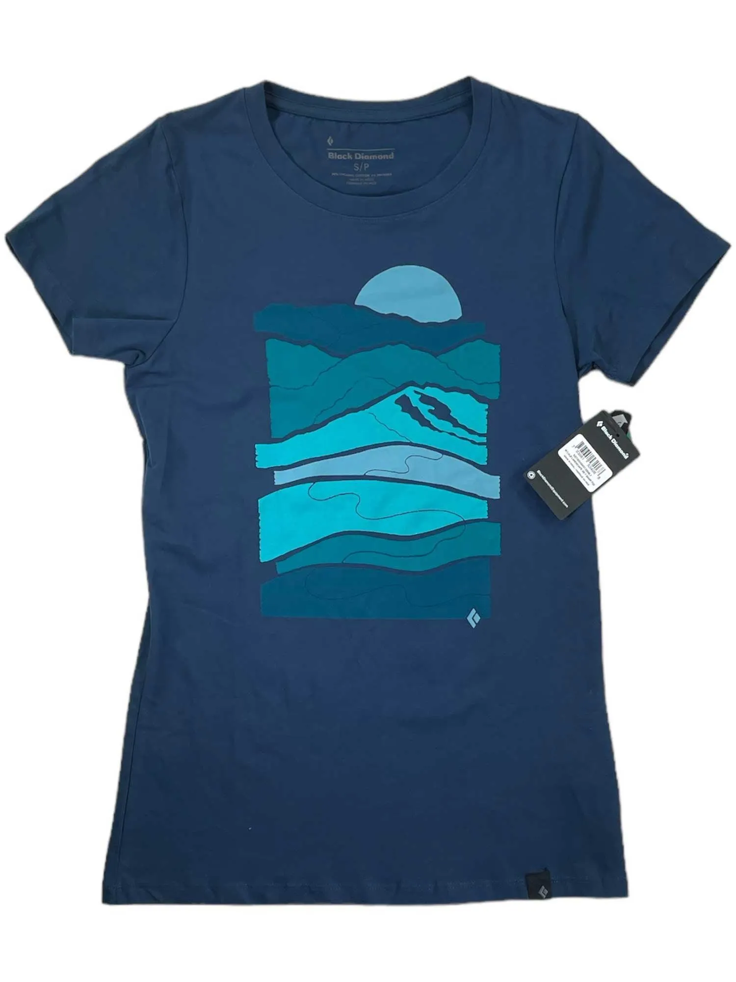 Womens LVLD Landscape Short Sleeve T-Shirt